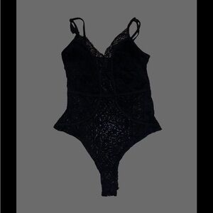 Black Lace Bodysuit